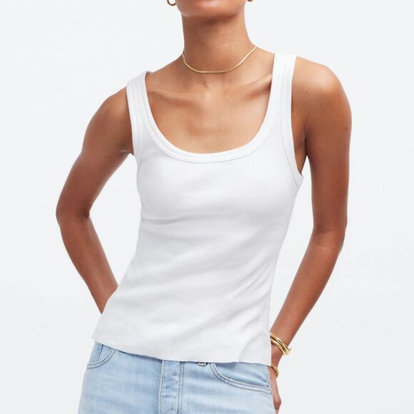 Madewell Premium Standard 02. The Essential Rib Tank Size XS - Picture 1 of 8